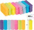 4000 Sheets Index Tabs - 0.6 x 2in Page Markers, Small Self-Stick Note Pads, Bright Colors Page Flags Sticky Index Tabs, 40 Pack Sticky Notes for ...