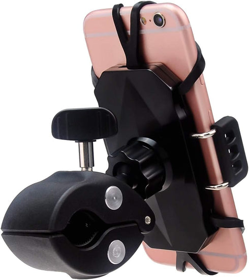 Cell Phone Holder Mount Clip for Golf Cart,Golf Pull Push Cart,Music Microphone Mic Stand,Bike/Scooter,Stroller,Wheelchair Walker,Boat,Adjustable ...