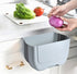Hanging Folding Mini Trash Can for Kitchen Cabinet Door, Small Collapsible Garbage Bin Under Sink,Wall Mounted Waste Bin- Container Cabinet/Bedroo...