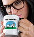 3dRose This Is How I Roll Cart Golfing Design Two Tone Mug, 11 oz, Black/White...