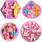 HiParty Angel with Wings Silicone Cake Fondant Mold, Cross Molds Set, Pink...