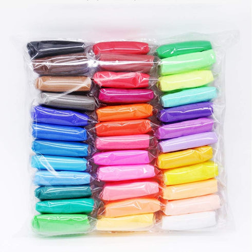36 Colors Air Dry Clay Ultra Light and Air Dry Clay for Children Non-Toxic and Eco-Friendly Modeling Magical Clay with Tools...