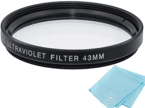 43mm UV Filter for Canon RF 50mm F1.8 STM, RF 16mm F2.8 STM, EF-M 22mm f2 STM, Fujifilm XF 30mm f/2.8 Lens...