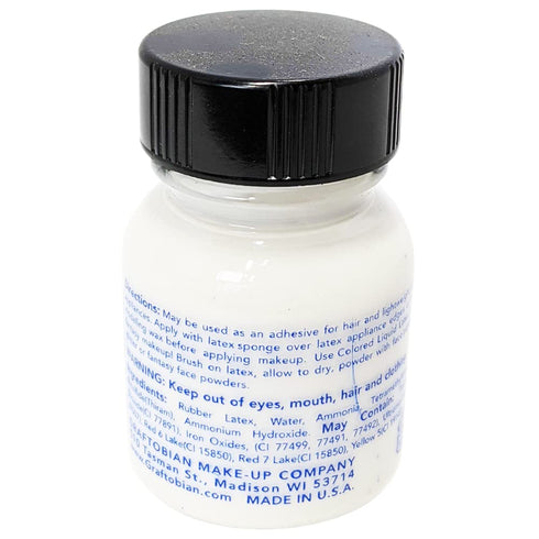 Graftobian Liquid Latex SFX Makeup - Professional Skin Safe Adhesive for Special Effects and Body FX, For Theatrical Stage, Cosplay, and Halloween...