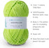 3.5oz Chenille Yarn for Blankets Amigurumi: Soft Velvet Baby Yarn Blanket Knitting and Crocheting Bulky 5# Yarn 100g (Purple)......
