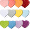 144 Pieces Heart Cutouts Paper Hearts 6 Inches Heart Shaped Cards Large Heart Shapes Paper Heart Shape Die cuts for Valentine’s Day Craft, Kid's L...