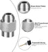SUNJOYCO Drill Chuck Collet Set, 15 Pcs 1/32 "to 1/8" Replacement Brass Collet with Keyless Drill Chuck Rotary Drill Nut Tool Set...