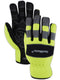 MAGID MECH106XL HandMaster MECH106 High-Visibility Mechanics Gloves, Full Finger, X-Large, Hi/Vis Yellow...