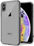 TENOC Phone Case Compatible with iPhone Xs Max, Gray Case Clear Shockproof Protective Bumper Slim Cover for 6.5 Inch...