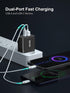 USB C Charger, Seyas 18W Wall Charger 2 Port Power Delivery Fast Charger Power Adapter Foldable PD Charger for iPhone/iPad/Airpods/Pixel/Galaxy/Sw...