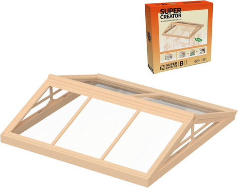 ROBOTIME Dust Proof Roof for Super Creator Super Store...