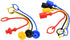 4 Set 1/4" Hydraulic Quick Coupler Male Dust Cap & Female Plug Cover Set Compatible with John Deere M132021 M132022 M132024 M70728 M132031 M132032...