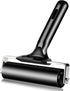 Lydia's Deal Rubber Roller Brayer for Printmaking, Ink Roller Tool Brayer Rollers for Crafting, Printing, Inking and Stamping (4-Inch, Black)...