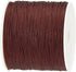 PH PandaHall 1 Roll 0.5mm Round Waxed Polyester Cord Thread Beading String 116 Yards per Roll Spool for Jewelry Making and Macrame Supplies Brown...