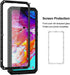 Feitenn Galaxy A70 Case, Samsung A70 Case Heavy Duty, Gorilla Glass Armor Aluminum Alloy Metal Cover Bumper Water Resistant Military Shockproof Ha...