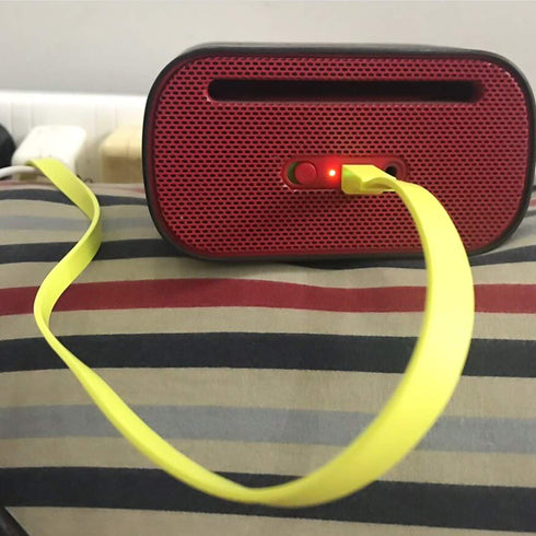 Replacement UE Boom Charger Cable Power Cord Compatible with UE Boom Boom2 Megaboom Wonderboom Miniboom Ultimate Ears Roll Speaker (Yellow 3.9FT)...