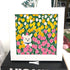 ZRIZQ Paint by Numbers for Adults Beginner Kids Ages 6-8-12 with Wooden Frame,Easy Paint by Numbers for Gift Home Decoration 8x8 Inch(Flowers 1)...