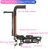 YWLRONG Dock Connector for iPhone 13 Pro Max Charging Port Flex Cable Replacement for iPhone 13 Pro Max USB Charger Dock Board Connector with Tool...