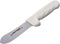 Dexter Russell S125 Sani-Safe (10193) Sliming Knife, 4-1/2", Stain-Free, high-Carbon Steel, Non-Slip, Textured, Polypropylene White Handle, NSF Ce...