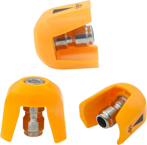 5 Pack Quick Connect Pressure Washer Nozzle Tips - Compatible with Sun Joe SPX 3000 Series & Universal Pressure Washers, Quick Connect Spray Tip S...