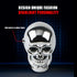 Pack-1 Skull Shift Knob, Automatic Car Stick Shift Handle, Shift Head Replacement Shifter Fit Most Manual Transmissions (Blue)...