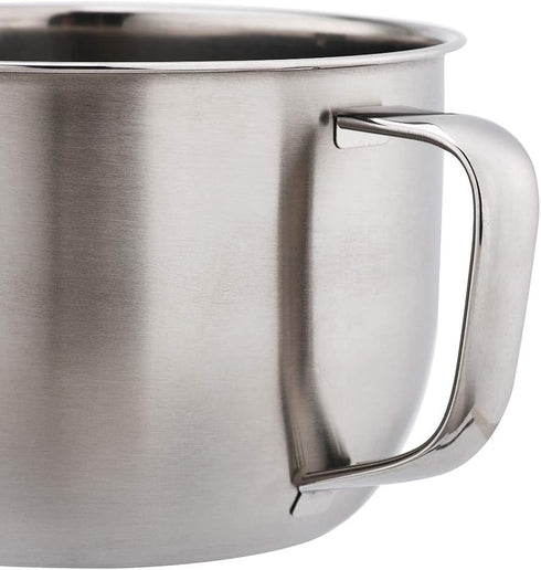 18/8 Stainless Steel Leak Proof Food Storage Container with Handle and Lid, Snack Bowl, Stainless Steel Bento Lunch Box, Soup Bowl, Noodle Pot, Ra...