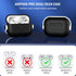 R-fun Airpods Pro Case (2nd/1st Gen,2023/2022/2019) with Secure Lock & Cleaning Kit, Music Headset Earphone Protective Case Cover Compatible with ...