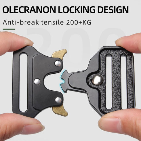 Tactical Dog Collar with Handle, Adjustable Nylon Fastener Tape Design Dog Collar for Medium to Large Pet Dogs or Military Dog Training - Quick-Re...