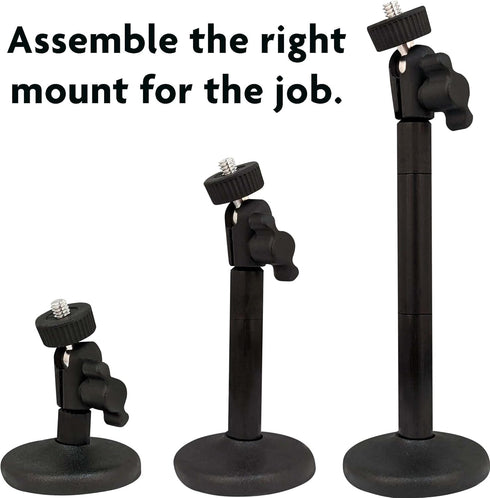 Panavise Universal CCTV Mount Black 2.25 x 3.25 x 4.25...