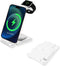 3-in-1 Wireless Charger for Apple Devices, MagSafe Charger Dock, Compatible with iPhone 15/14/13/12 Series, for AirPods and iWatch, Quick Charge, ...