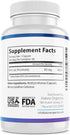 Zinc High Potency, No GMO, Vitamins for Good Skin, Immune Support Supplement & Antioxidant, Vegan, 50mg Per Servings, 60 Capsules, Unflavoured...