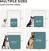 Luciphia Waterproof Dog Cat Blanket Fluffy Thick Fleece Pet Blanket,Washable Double Sided Sherpa Calming Blankets Flower Print Blankets for Medium...