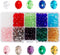 4MM Crystal Glass Beads Finding Spacer Beads Faceted for Jewelry Making Findings with Plastic Container Box (1000PCS)...
