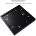 8x8 Picture Frame, Black Pine Wood with Mats Displaying 5x5 or 4x4 Pictures - Square Photo Frames Gallery Wall Mount Home Office Decor, 1 Pack...