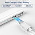 Stylus Pen for Apple iPad, with Signal Adjustable Nibs,Palm Rejection & Customizable Shortcut Button iPad Pencil, Work for iPad 2018-2023, iPad 10...