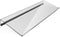 Acrylic Tilted Computer Keyboard Stand for Ergonomic Typing, Keyboard Tray Holder with Silicone Non-Slip Case, Clear...