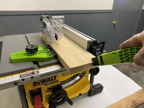 BOW Products MINI PushPRO PP2 - Push Stick for Table Saws - EVA Tipped Push Block That Reduces Vibrations and Improves Material Grip - Woodworking...