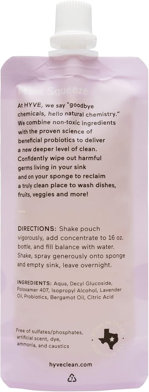 Hyve Overtime Multi Surface Cleaner, Lavender & Bergamot, 2 Fluid Ounces Concentrate...
