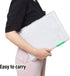 Lemical Portable A4 Magazine File Box Document Paper Organizer With Buckle Closure Transparent Plastic File Container School Office Supplies Clear...
