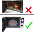 Large Microwave Cover for Food Easy Grip Microwave Splatter Cover Guard Lid with Steam Vent and BPA Free & 11.5 Inch, Dishwasher Safe...