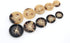 20PCS 4 Holes Resin Round Buttons Craft Sewing Snaps Handmade DIY Accessories (Beige, 25mm)...