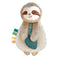 Itzy Ritzy - Itzy Lovey Including Teether - Baby Lovey with Teether, Textured Ribbons & Dangle Arms - Features Crinkle Sound, Sherpa Fabric and Mi...