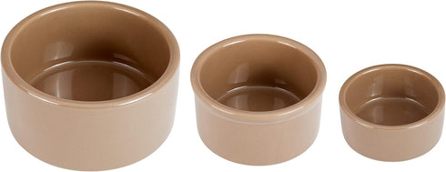 Kaytee Stoneware Ceramic Pet Hamster Bowl, Brown, 3-Inch...