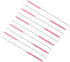 PATIKIL 10"x3/8" Long Straw Brush, 10 Pcs Drinking Straw Cleaning Brush Nylon Pipe Tube Cleaner Brush for Cleaning Straws Pot Spout, Pink...