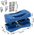 Edge Banding Trimmer, Mini Blue Plastic Woodworking Edge Banding Veneer Manual Trimming Woodworking Tool Hand Edge Band Cutter for Wood, Plywood, ...