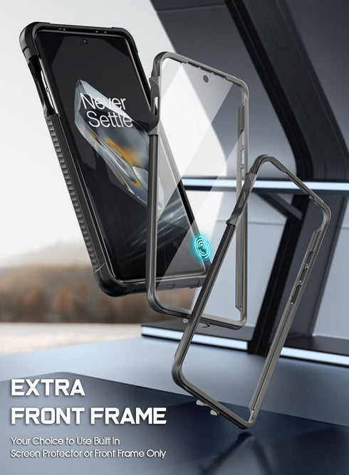 Poetic Guardian Case Compatible with OnePlus 12 5G (2024), Built-in Screen Protector ?Work with Fingerprint ID?, Full-Body Hybrid Shockproof Prote...