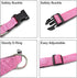 Glittering Basic Dog Collar, Comfy & Durable Dog Collar for Small Medium Large Dogs with Eco-Friendly Plastic Buckle, Adjustable Stylish Nylon Dog...