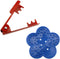 1 set of Rose Stem Leaf Thorn Stripper Stripping Tool Thorn Remover for Roses DIY bouquet Garden Florist Tool...