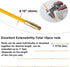 11' Fiberglass Running Electrical Wire Cable Pulling Fish Tape Kit with 5 Different Attachments and Fish Tape Tool in a Carrying Case...