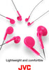 JVC HAF12P Earbud Headphones - Pink...